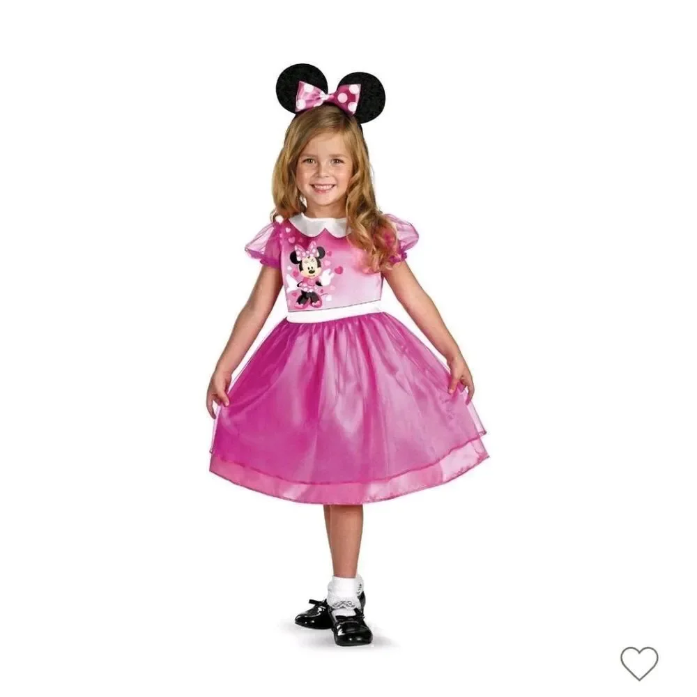 Disney Minnie Mouse Halloween Costume,  Size 3-4T